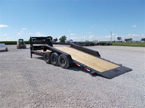 triple axle skid steer trailer|single axle tilt trailer.